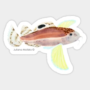 Ocellated Waspfish Sticker